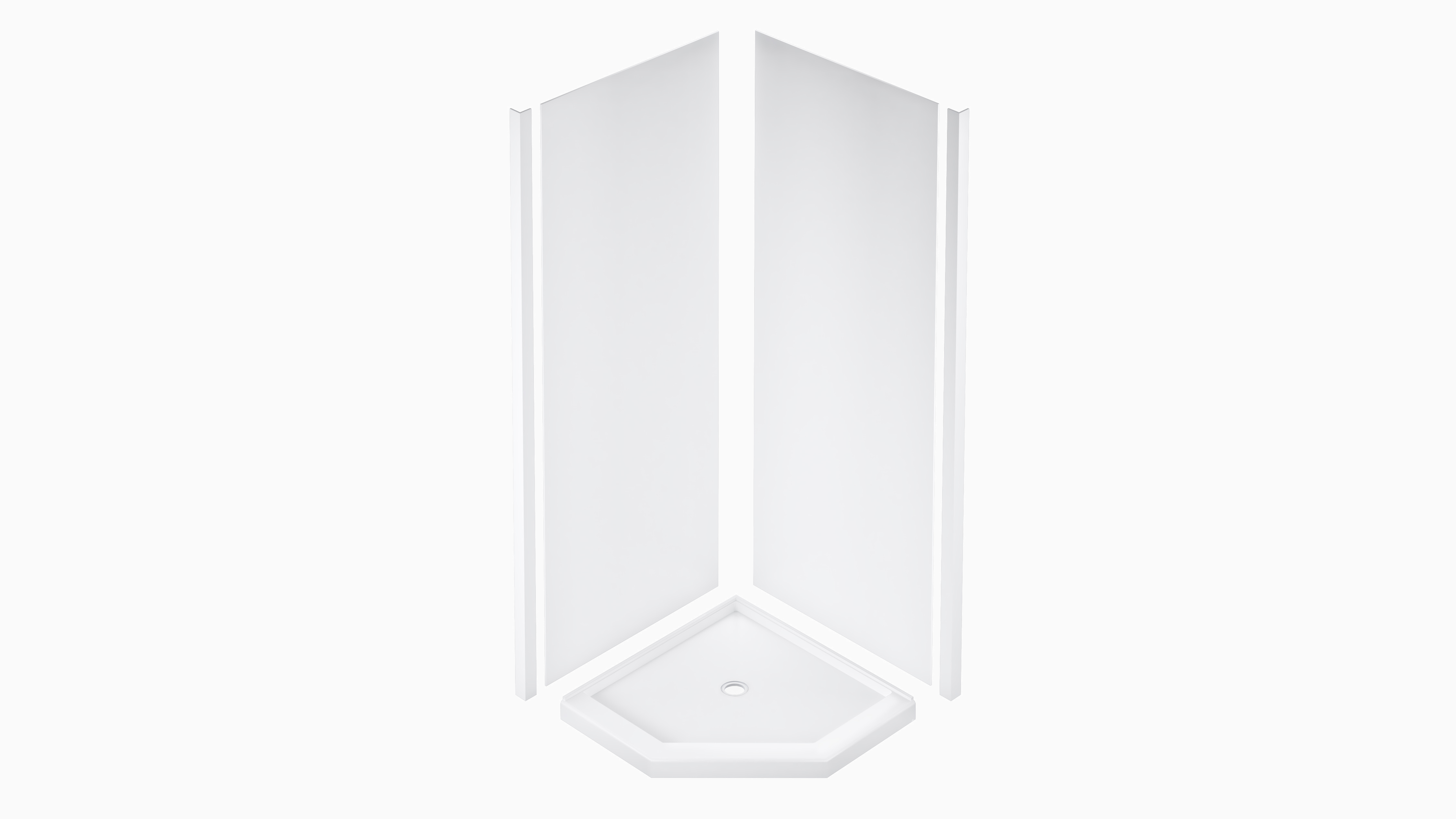 Compax Shower System Futrus® Solutions with Corian® Design